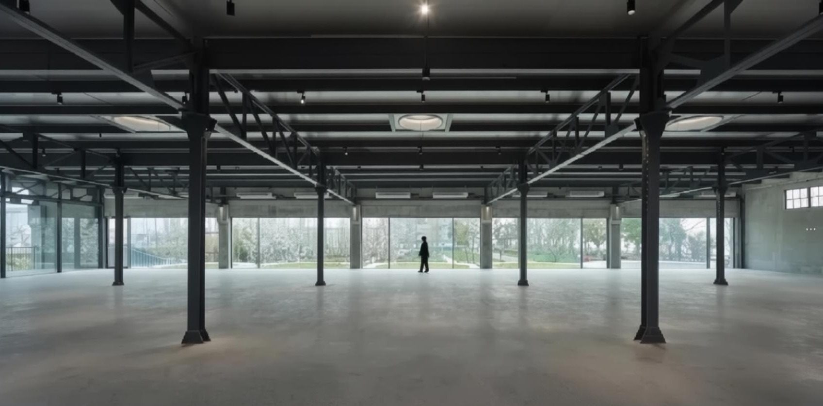 The open hall of Minghua Sugar Warehouse